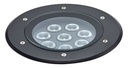 ARIC 51721 - Tecnisol 200 - Enc.Sol Ext. Ip67 Ik10, Rond, Noir, Led 23W 60° 4000K 1500Lm