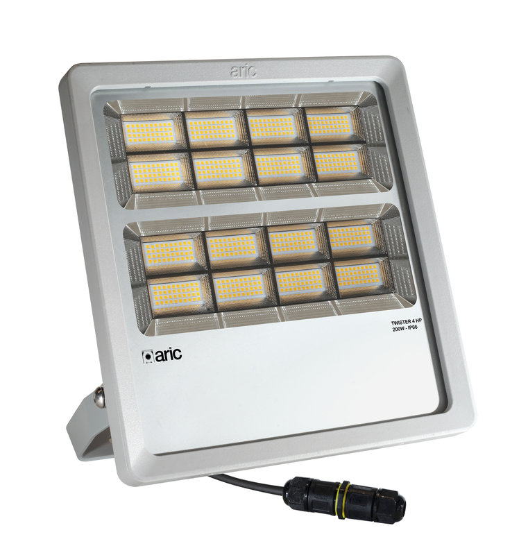 ARIC 51737 - Twister 4 Hp-R 155W 4000K Ip66 Ik08 Réflecteur 90° 25600Lm 50000H