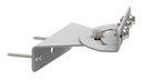ARIC 51742 - Fixation Murale Orientable À 120° Pour Projecteur Twister 4 - Gris