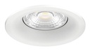 ARIC 51744 - Encastré Aries Tilt Blanc Ip5X/65 Ik07 Led 8W 3Cct 2700/3000/4000K 800Lm 50000H