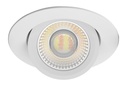 ARIC 51822 - Encastré Hiros Blanc Ip5X/65 Ik07 6/8W 4Cct 2200/2700/3000/4000K 800Lm 50000H