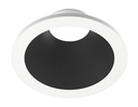 ARIC 51845 - Collerette Métal Aimantée Pour Encastré Ef4, Ronde, Couleur : Blanc