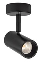 ARIC 51853 - Elma Cct - Proj. S/Patère, Noir, Led 30° 10,5W Cct 3000/4000K 840Lm