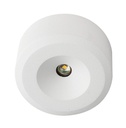 ARIC 51858 - Spot S40 Alu Blanc Led 1,5W 90Lm 3000K 50000H Dimmable, Alim Non Fournie
