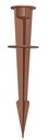 ARIC 51892 - Piquet De Jardin Pour Projecteur Twister 4 Et Michelle 5W - Corten
