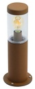 ARIC 51894 - Saxo - Borne 40Cm Ext. Ip66 Ik08, Corten, Douille E27 15W Max (Led)