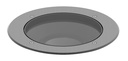 ARIC 51933 - Lumisol 230 - Enc.Sol Ext. Ip67 Ik10 Alu Noir, Rond, Led 19W 70° 3000K 2250Lm