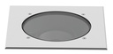 ARIC 51941 - Lumisol 230 - Enc.Sol Ext. Ip67 Ik10 Inox 316L, Carré, Led 19W 36° 4000K 2600Lm