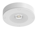 ARIC 51949 - Plafonnier Elios Ip65 Ik08 Led Cct 3000/4000K 5,5W 40° 550Lm Ugr22 50000H, Blanc
