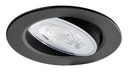 ARIC 51968 - Mi7 - Enc. Led 6W 3Cct 2700/3300/4000K 580Lm, Noir, Connexion Sans Outil
