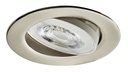 ARIC 51969 - Mi7 - Enc. Led 6W 3Cct 2700/3300/4000K 580Lm, Nickel, Connexion Sans Outil