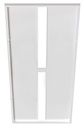 ARIC 51984 - Plaque/Cadre Blanc 300X1200 Pour Personnalisation Dalle Modulo