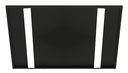 ARIC 51985 - Plaque/Cadre Noir 600X600 Pour Personnalisation Dalle Modulo