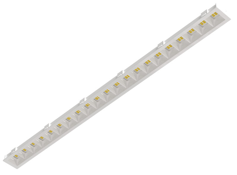 ARIC 51986 - Module Led Blanc Ugr19 Pour Dalle Modulo, 12,5W Cct 3000/4000K 1750Lm 50000H