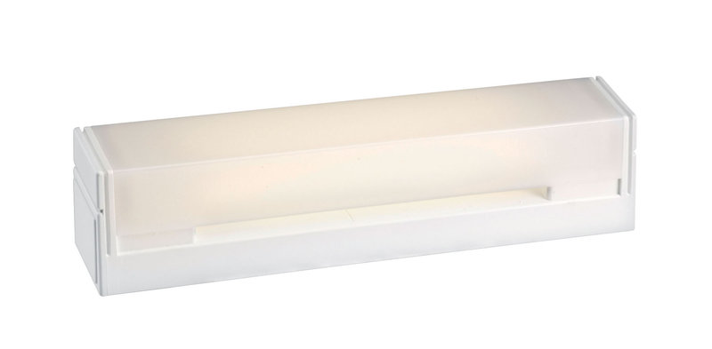 ARIC 53031 - B.85C 00 - Réglette S19 Ip24 Vol.2 A/Ampoule Led 7W 2700K 600Lm Incl. Opale