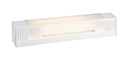 ARIC 53036 - B.85L 17-Réglette S19 Ip21 H.Vol A/Inter+P A/Ampoule Led 7W 2700K 600Lm Incl.,Opale