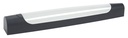 ARIC 53088 - Maud Sym 00 - Réglette Ip44 Ik07 Vol.2 Led Intég. 6,3W 4000K 700Lm, Noire