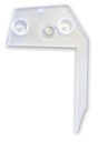 ARIC 55118 - Embouts De Fermeture (Jeu De 2) Incolores Pour Pm3