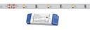 ARIC 55234 - Flexo-Ruban N/Protg. Ip20 24V 2,6W/M 30 Led/M 4200K 160 Lm/M, Lg 5M, Alim.Incl.