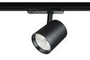 ARIC 56007 - Projecteur Pour Rail 3All. Timeo Noir 36° 30W 3000Lm 3Cct 50000H