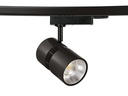 ARIC 50584 - Ninety - Proj. Rail 1 All.029, Noir, Angle 60°, Led Intég. 39W 3000K 3700Lm