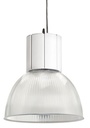 ARIC 56015 - Lexa Dali - Susp. Ø316Mm, Blanc / Transparent, Led Intég. 37W 60° 4000K 3600Lm