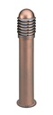 ARIC 1706 - Caleo 1 - Borne Ext. Ip44 Ik07, Cuivré, E27 100W Max, Lpe Non Incl., Haut.73Cm