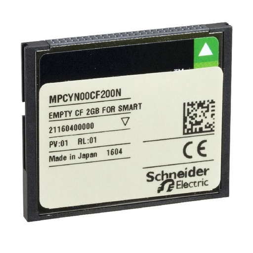 [SCHMPCYN00CF200N] Harmony - carte mémoire Compact Flash vierge 2Go p MPCYN00CF200N