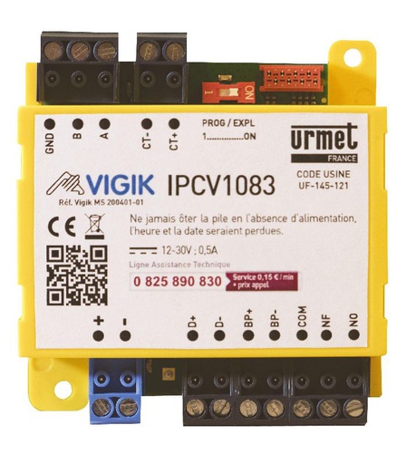 [URMIPCV1083] Microcentrale 1P Vgk Connectee Urmet IPCV1083