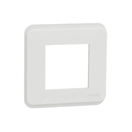 [SCHNU400220] Unica Pro - plaque de finition - Blanc antimicrobi NU400220