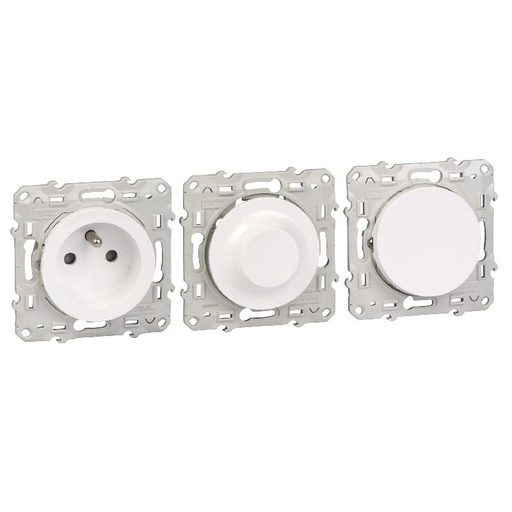 [SCHPFRB06] Odace - ProBox - Blanc - 20V&amp;V + 30PC + 1variateur PFRB06