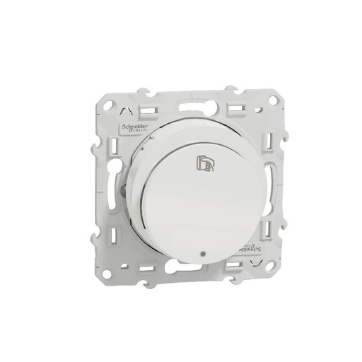 [SCHS520283] Odace - interrupteur à carte - Blanc - 10A - LED l S520283
