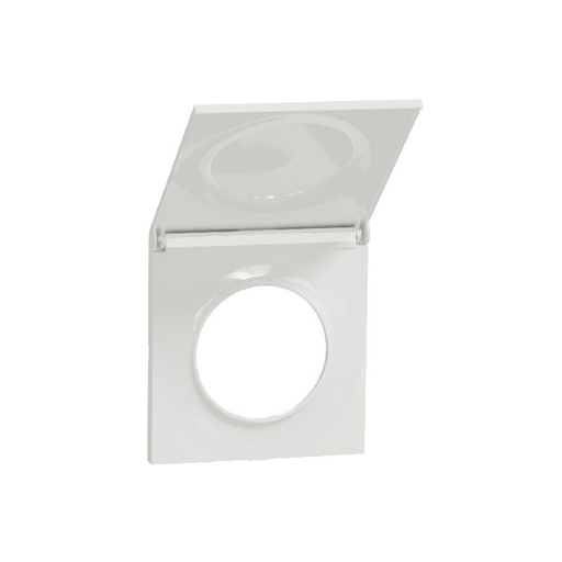 [SCHS520752] Odace Styl Pratic, plaque Blanc avec couvercle int S520752