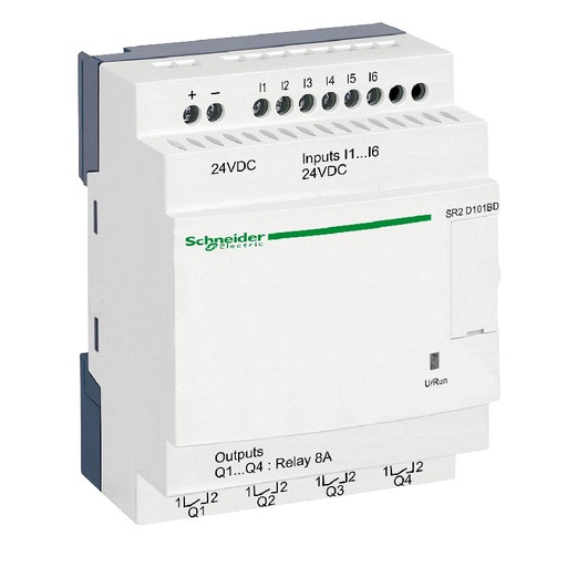 [SCHSR2D101BD] Zelio Logic - relais intelligent compact - 10 E/S SR2D101BD