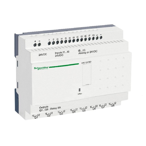 [SCHSR2E201BD] Zelio Logic - relais intelligent compact - 20 E/S SR2E201BD