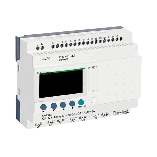 [SCHSR3B261B] Zelio Logic - relais intelligent modul.- 24 E/S - SR3B261B
