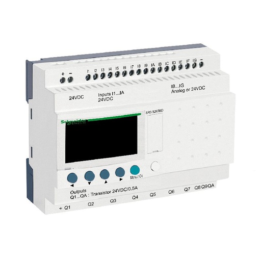 [SCHSR3B262BD] Zelio Logic - relais intelligent modul.- 26 E/S - SR3B262BD