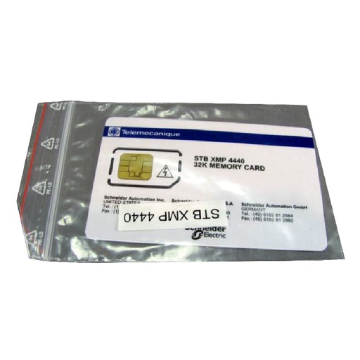 [SCHSTBXMP4440] Advantys STB - carte mémoire SIM amovible 32kB STBXMP4440