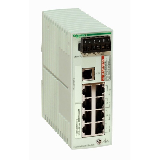[SCHTCSESB083F23F0] switch Ethernet managé basique - 8 ports cuivre TCSESB083F23F0