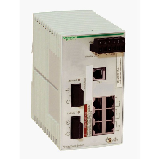 [SCHTCSESB083F2CU0] switch Ethernet managé basique - 6 ports cuivre - TCSESB083F2CU0