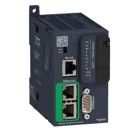 [SCHTM251MESC] Modicon M251, contrôleur, ports Ethernet+CANopen m TM251MESC