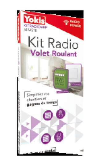 [YOKKITRADIOVRP] Kit radio volet roulant Power Yokis KITRADIOVRP