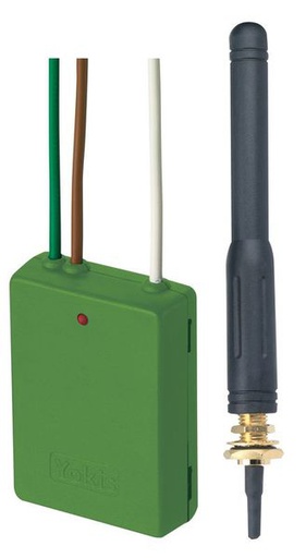 [YOKE2BPPX] Emetteur 2 canaux radio Power antenne extérieure Yokis E2BPPX
