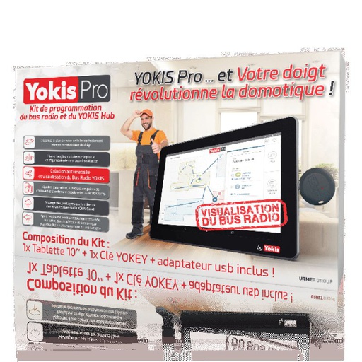 [YOKKITYPRO] Kit de programmation Yokis Pro tablette + Yokey Yokis KITYPRO