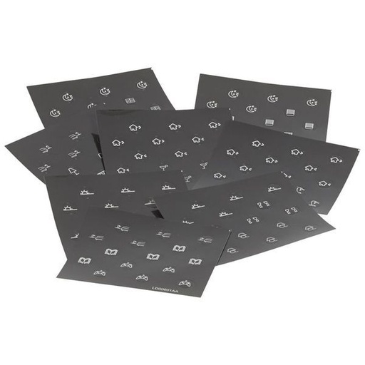 [LEG067699] Jeux D'Icones Pour Personnalisation Fonc Tions Hotel - Graph - Leg-067699