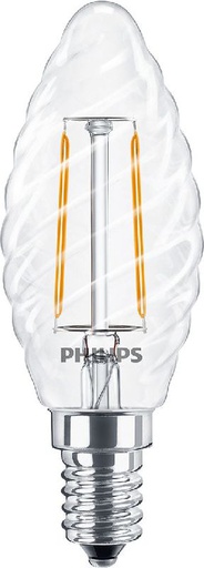 [PHI347724] CorePro LEDCandle Filament 2-25W E14 2700K Torsadée 347724 Philips