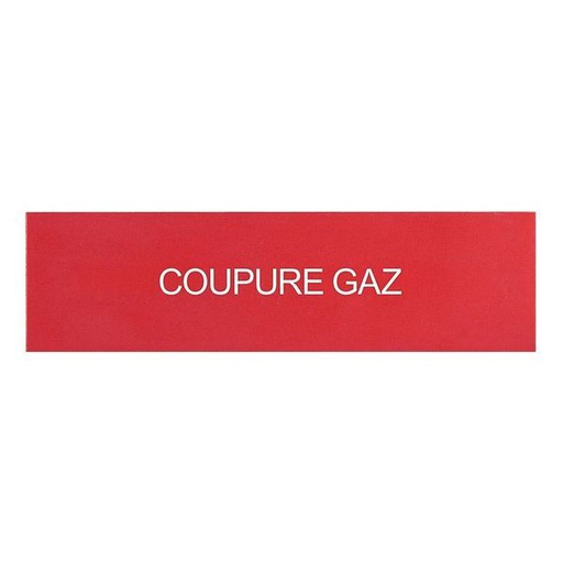 [LEG038020] Lot De 3 Etiquettes Coupure Gaz Pour Coffret 125 legrand 038020