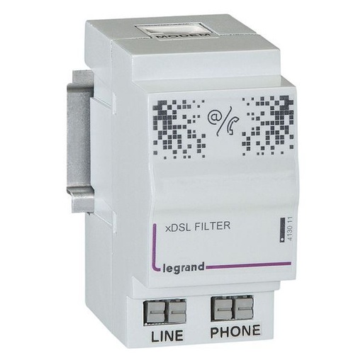 [LEG413011] Filtre Maître Pour Téléphone Et Internet Dans Coffret Optimu - Leg-413011