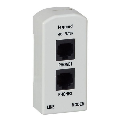 [LEG413112] Répartiteur Modulaire Téléphonique Adsl 3 Sorties 2 Module legrand 413112