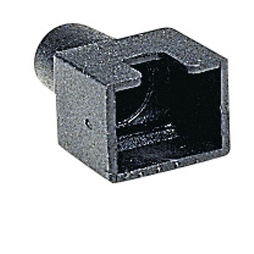 [LEG051706] Manchon Noir Pour Fiches Rj45 Pour Câble Rond legrand 051706